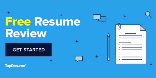Free resume review - get started
